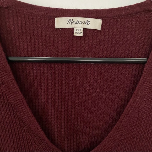 Madewell warm light v neck sweater - Picture 4 of 5